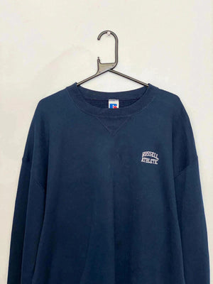 Russell Athletic Navy Crewneck Sweatshirt (Men’s XL)