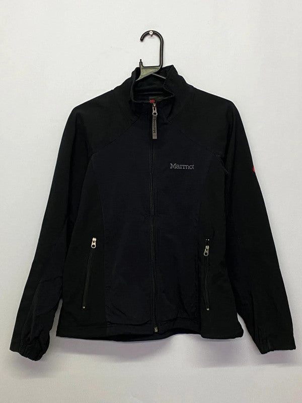 Marmot Women’s Black Softshell Jacket – Size L, Lightweight Outdoor Layer