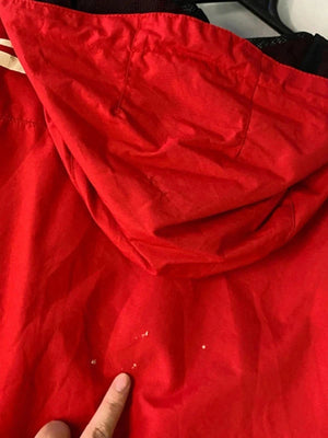 Vintage Nike Athletic Red Half-Zip Windbreaker - Size XL