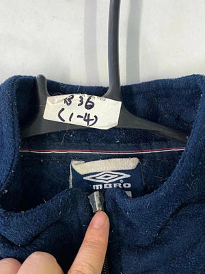 Vintage Umbro England Football Jacket - Navy/Red - Size L