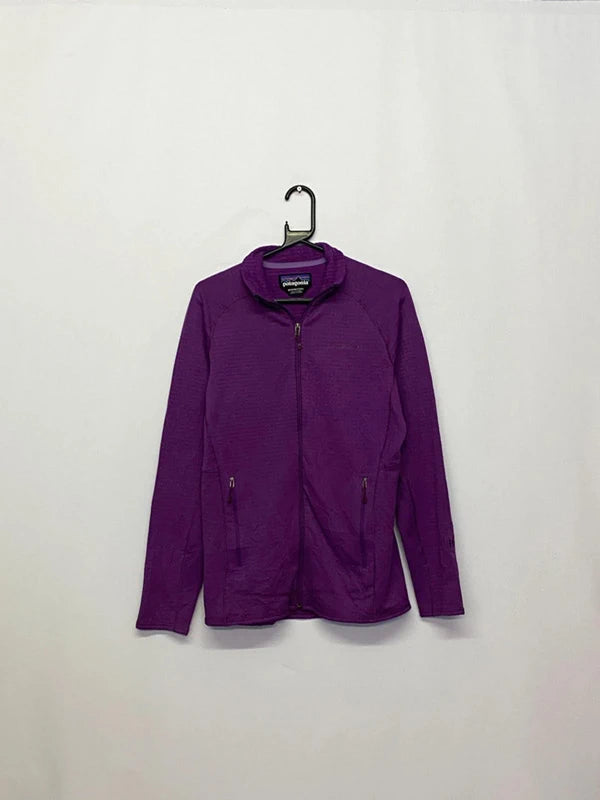 Patagonia Women’s R1 Full-Zip Fleece Jacket – Purple – Size M