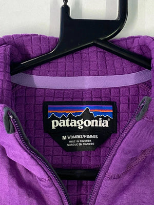Patagonia Women’s R1 Full-Zip Fleece Jacket – Purple – Size M