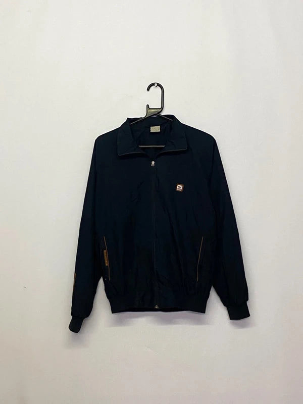 Vintage Adidas Originals Black Windbreaker Jacket – Size S