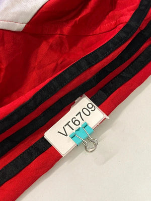 Adidas Red Full-Zip Track Jacket (Size 164 / 14–15Y)
