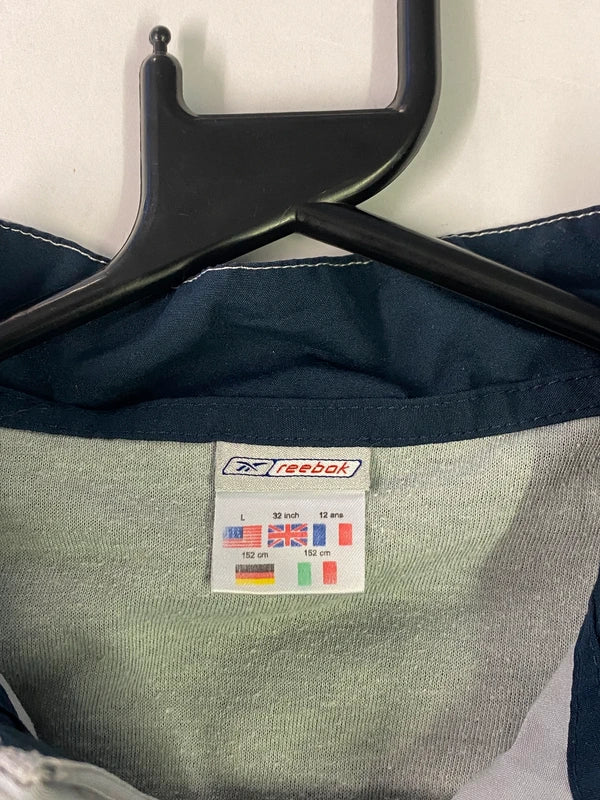 Reebok Grey Full-Zip Track Jacket (Youth L / 152 cm)