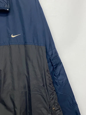 Nike Navy & Black Colourblock Windbreaker Jacket