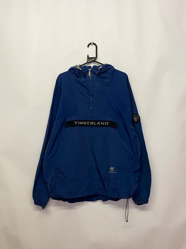 Vintage Timberland Weathergear Blue 1/2 Zip Pullover Jacket