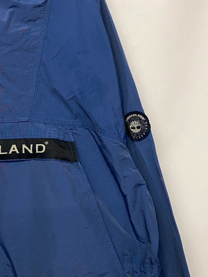 Vintage Timberland Weathergear Blue 1/2 Zip Pullover Jacket