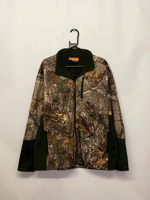 Habit Realtree Camo Fleece-Lined Hunting Jacket (Men’s L)