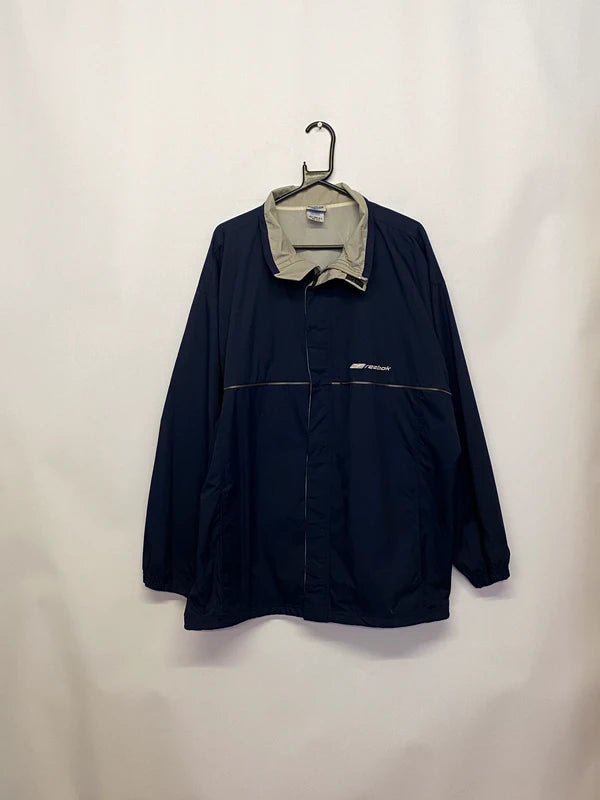 Vintage Reebok Navy Windbreaker Jacket – 2XL