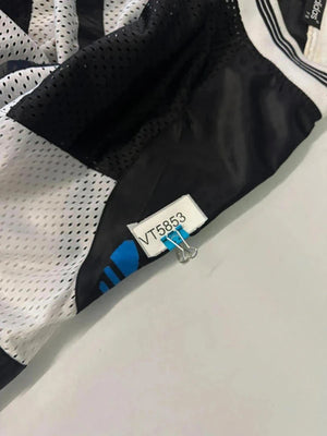 Adidas Originals Mesh Football Jersey Shirt Black White Blue D8