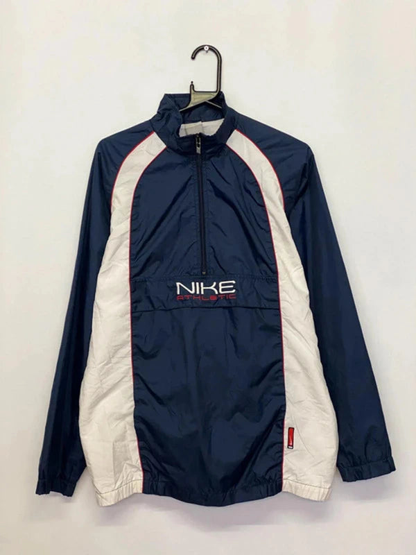 🧥 Vintage Nike Half-Zip Pullover Windbreaker (Size XL)