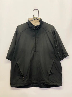 Nike Golf Clima-FIT Black Half-Zip Windshirt