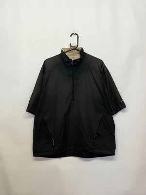 Nike Golf Clima-FIT Black Half-Zip Windshirt