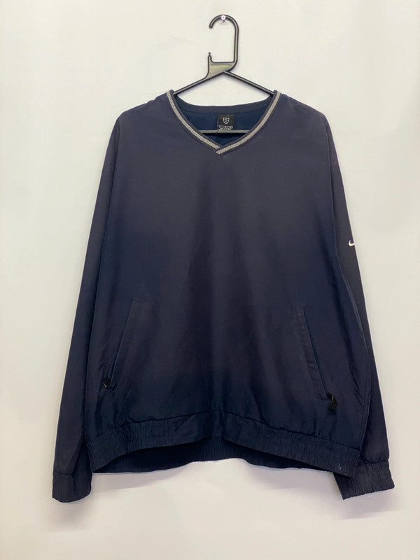 Nike Golf Navy V-Neck Windbreaker Pullover