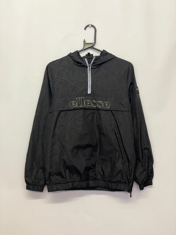 Ellesse Black 1/4 Zip Windbreaker Jacket