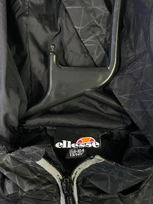 Ellesse Black 1/4 Zip Windbreaker Jacket