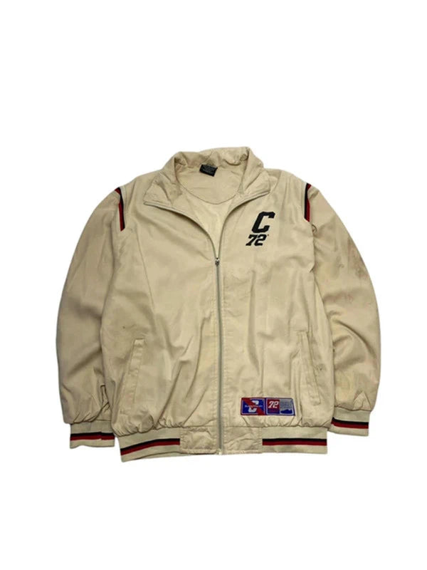 00s Khaki Nike Bomber Jacket Men's XL