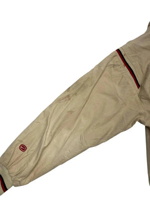 00s Khaki Nike Bomber Jacket Men's XL