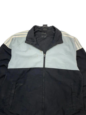 00s Black Adidas Windbreaker Men's Large