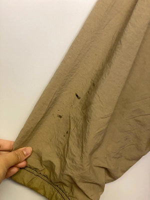 Vintage Nike Beige & Navy Windbreaker Jacket – Old Tag – Size Unknown (Fits L)