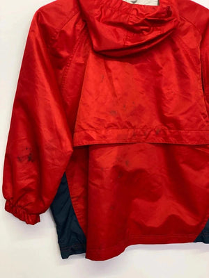 Vintage Nike Kids Windbreaker Jacket - Red/Blue - Size S (8Y)