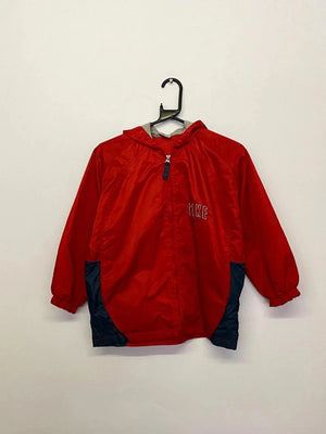 Vintage Nike Kids Windbreaker Jacket - Red/Blue - Size S (8Y)