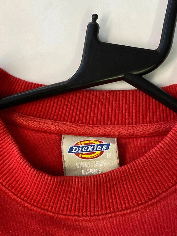 Dickies “Red Hawks 1922” Sweatshirt - Red - Size L