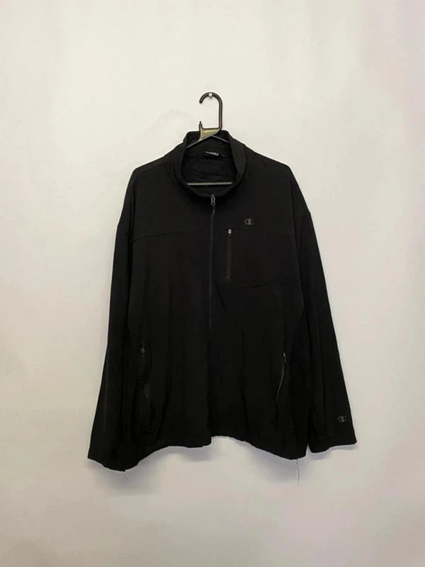 Champion Black Full-Zip Jacket – Size 3X (Plus Size)