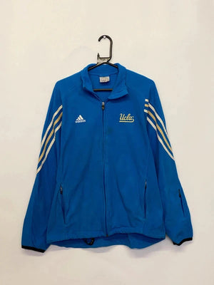 Adidas UCLA Blue Fleece Track Jacket – Size L