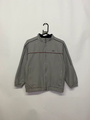 Reebok Grey Full-Zip Track Jacket (Youth L / 152 cm)