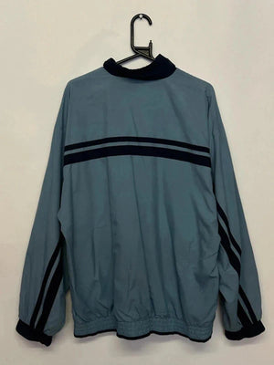 Adidas Light Blue & Navy Full-Zip Jacket (Men’s L / GB 42–44)