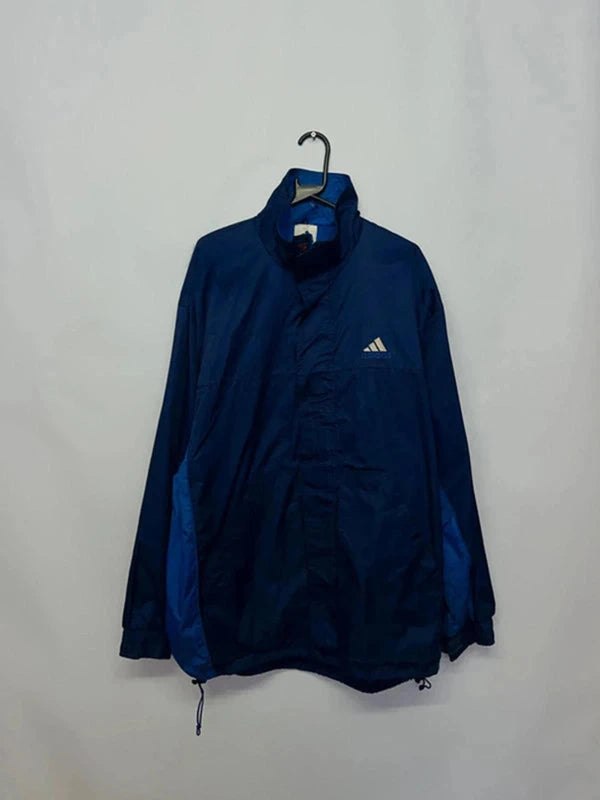 Adidas Navy & Blue Windbreaker Jacket (Men’s L / 44–46)