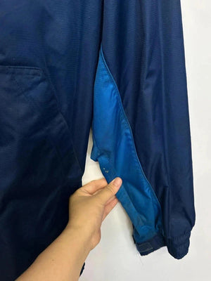 Adidas Navy & Blue Windbreaker Jacket (Men’s L / 44–46)