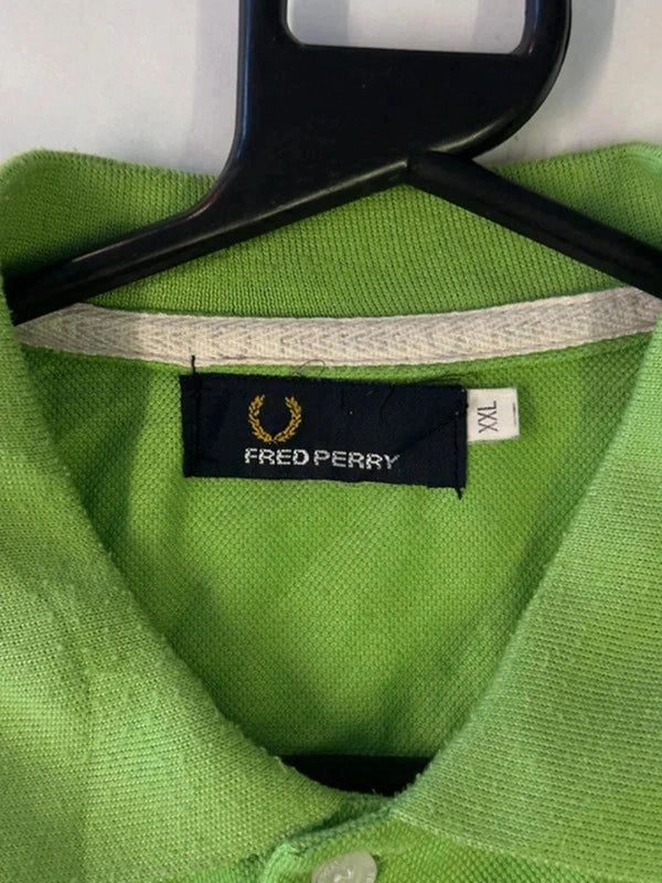 Fred Perry Green Polo Shirt (Men’s XXL)
