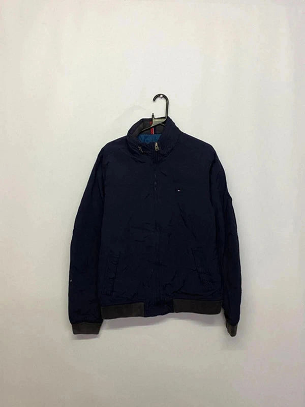Tommy Hilfiger Navy Bomber Jacket – Size Unknown (Fits L/XL)