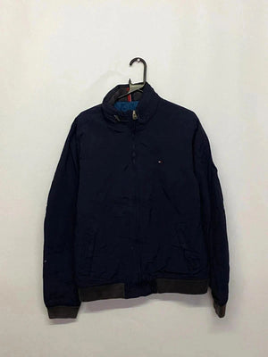 Tommy Hilfiger Navy Bomber Jacket – Size Unknown (Fits L/XL)