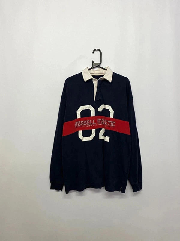 Russell Athletic Rugby Shirt 02 Graphic – Size XL
