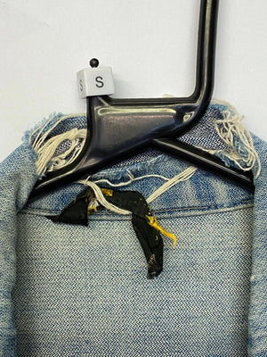 Vintage Light Wash Denim Jacket – Size S