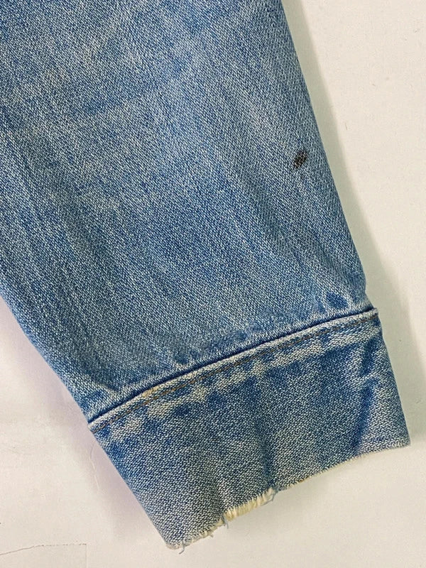 Vintage Light Wash Denim Jacket – Size S
