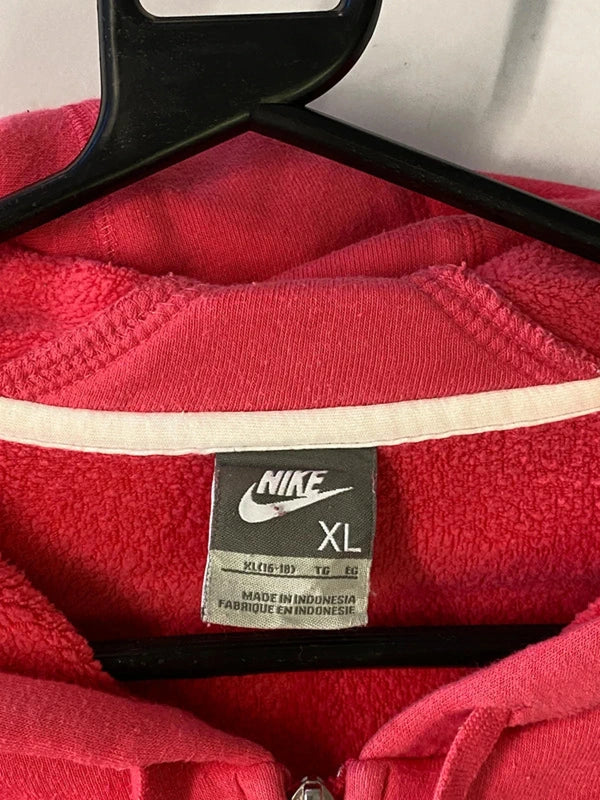 Nike Red Full-Zip Hoodie – Youth XL (16–18Y)