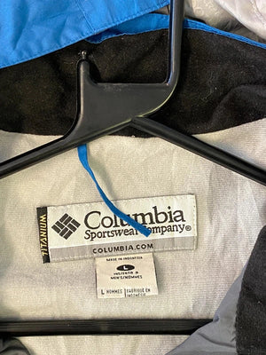 Columbia Titanium Omni-Tech Waterproof Jacket – Men’s L