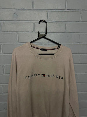 Tommy Hilfiger Pink Logo Sweatshirt – Youth XL