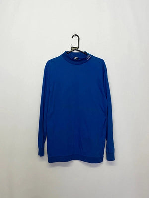 Vintage Umbro Royal Blue Long Sleeve Sweatshirt – Size L