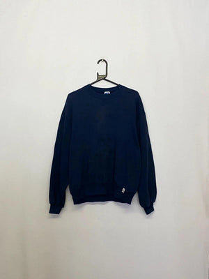 Vintage Russell Athletic Navy Blue Crewneck Sweatshirt – Made in USA – Size L