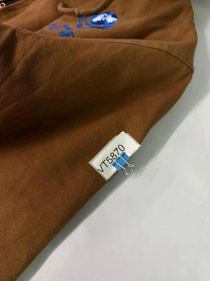 CornerStone Workwear Brown Hooded Duck Jacket XS Utility Canvas Coat