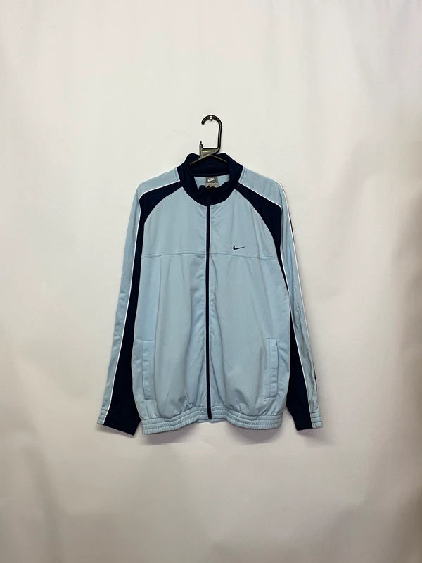 Nike Vintage Light Blue & Navy Track Jacket