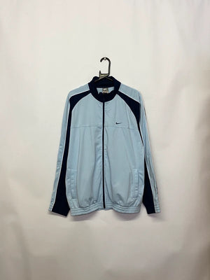 Nike Vintage Light Blue & Navy Track Jacket