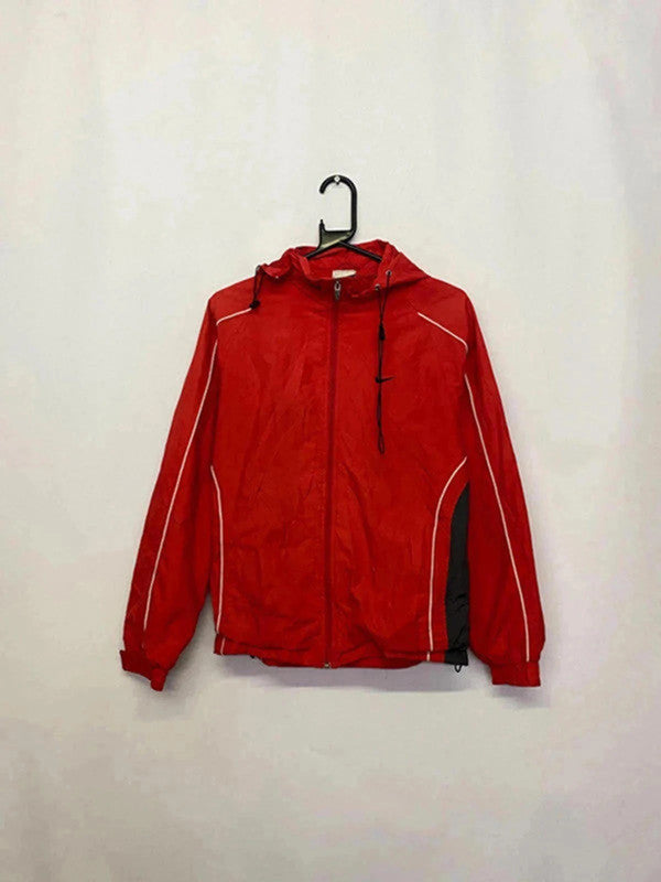 Nike Dri-FIT Red Windbreaker Jacket – Size L