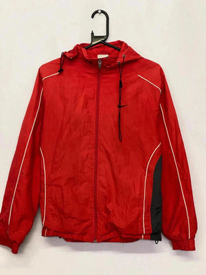 Nike Dri-FIT Red Windbreaker Jacket – Size L